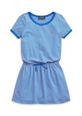 Ralph Lauren: Polo Polo Ralph Lauren Girls' Tie Front Knit Dress - Little Kid