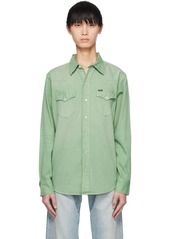 Ralph Lauren Polo Polo Ralph Lauren Green Press-Stud Shirt