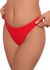 Ralph Lauren: Polo Polo Ralph Lauren High Leg Scoop Bikini Bottom