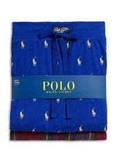 Ralph Lauren Polo Polo Ralph Lauren Jersey Pajama Jogger Pants, Set of 2