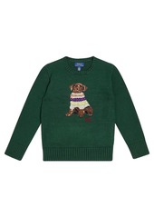 Ralph Lauren Polo Polo Ralph Lauren Kids Intarsia knit cotton sweater