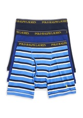 Ralph Lauren Polo Polo Ralph Lauren Knit Boxer Briefs, Pack of 3
