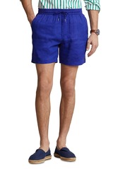 Ralph Lauren Polo Polo Ralph Lauren Linen Classic Fit 6 Drawstring Shorts