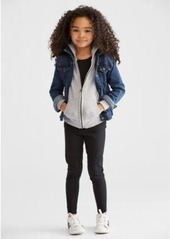 Ralph Lauren: Polo Polo Ralph Lauren Little Girls Denim Jacket Hoodie Leggings