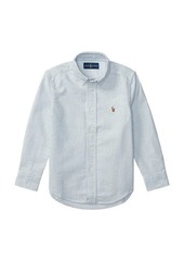 Ralph Lauren: Polo Polo Ralph Lauren Kids Long-Sleeve Button-Down Sport Shirt