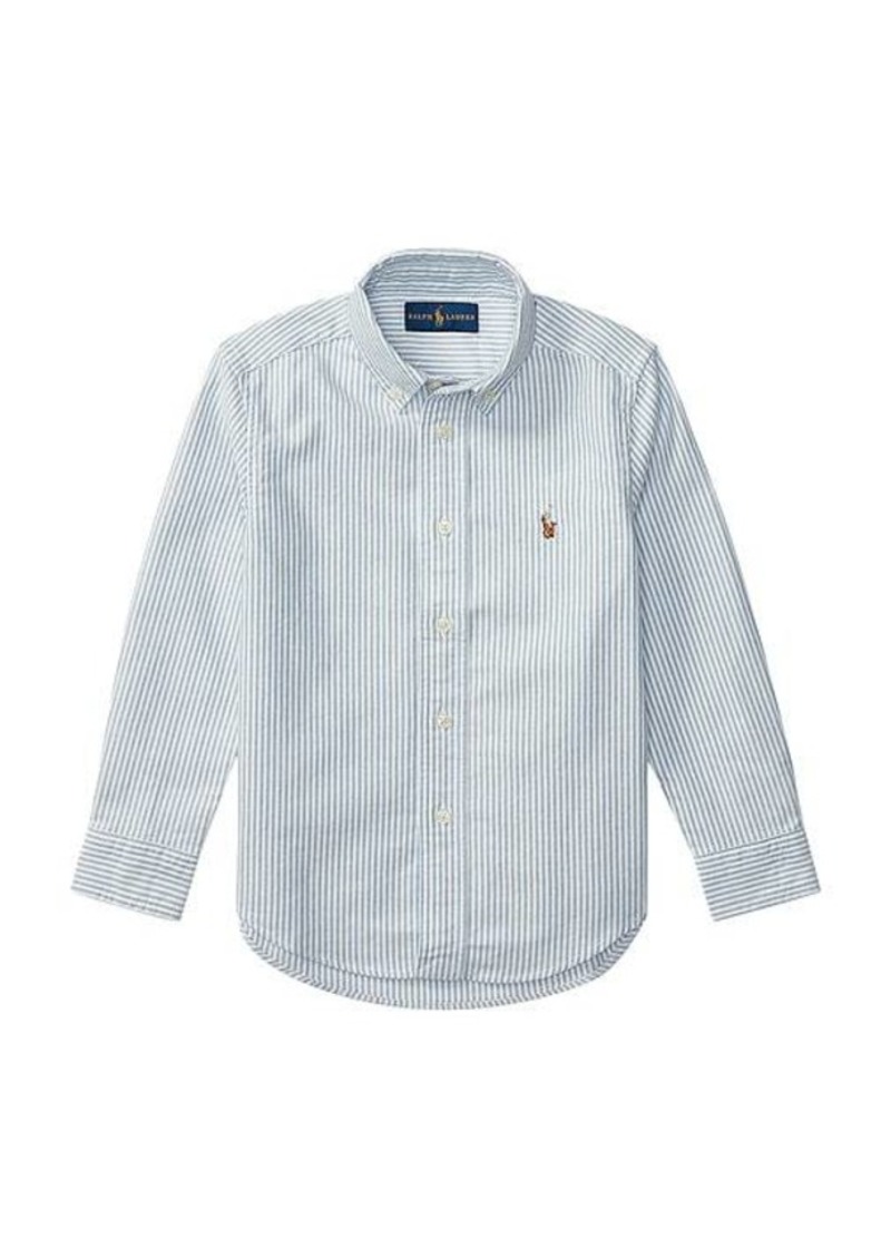 Ralph Lauren: Polo Polo Ralph Lauren Kids Long-Sleeve Button-Down Sport Shirt