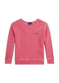 Ralph Lauren: Polo Polo Ralph Lauren Kids Long-Sleeve Cotton Loopback Crewneck Sweatshirt