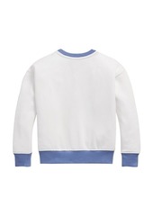 Ralph Lauren: Polo Polo Ralph Lauren Kids Long-Sleeve Polo Logo Bubble Sweatshirt