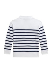 Ralph Lauren: Polo Polo Ralph Lauren Kids Long-Sleeve Spa Terry Half-Zip Sweatshirt