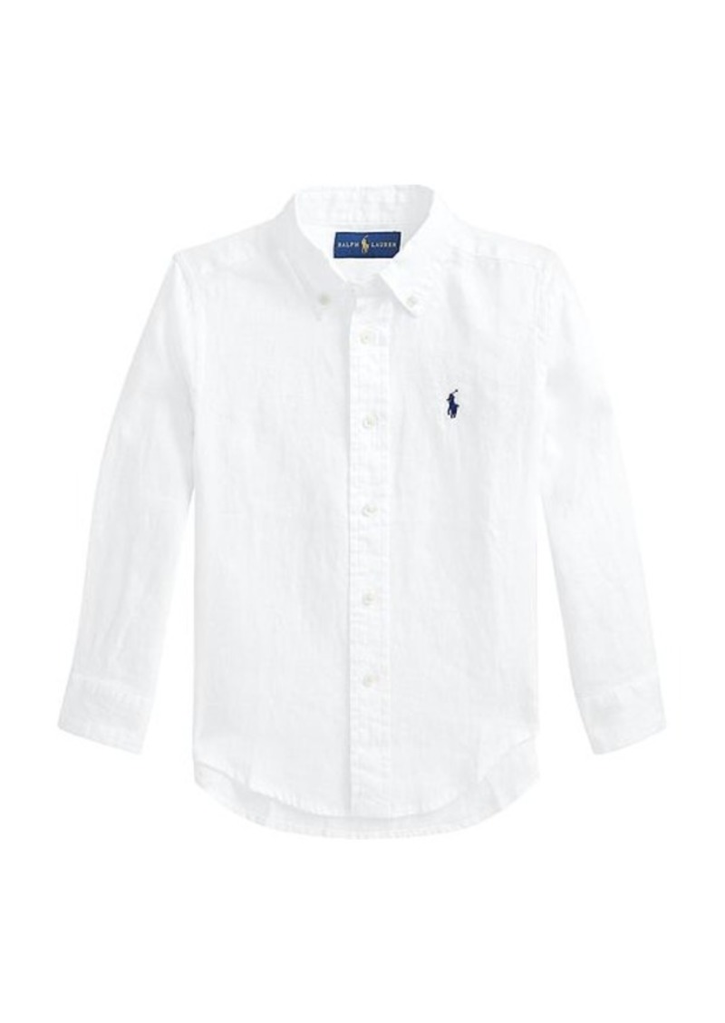 Ralph Lauren: Polo Polo Ralph Lauren Kids Long-Sleeve Sport Shirt