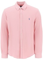 Ralph Lauren Polo Polo ralph lauren long-sleeved polo shirt in lightweight cotton mesh