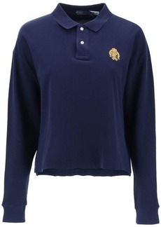 Ralph Lauren: Polo Polo ralph lauren long-sleeved polo shirt with embroidered crest