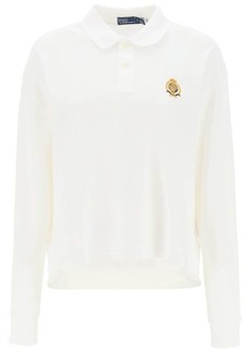 Ralph Lauren: Polo Polo ralph lauren long-sleeved polo shirt with embroidered crest