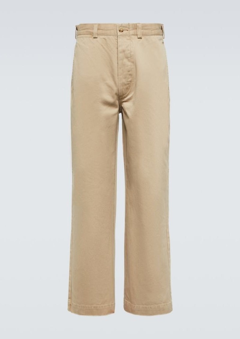 Ralph Lauren Polo Polo Ralph Lauren Low-rise cotton chinos