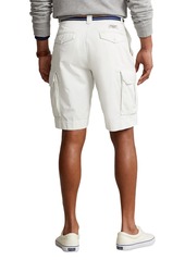 Ralph Lauren Polo Polo Ralph Lauren Men's 10-1/2-Inch Relaxed Fit Twill Cargo Shorts - Deckwash White