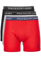 Ralph Lauren Polo Polo Ralph Lauren Men's 3-Pk. Classic Cotton Boxer Briefs