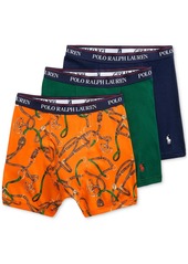 Ralph Lauren Polo Polo Ralph Lauren Men's 3-Pk. Classic-Fit Boxer Briefs - MARTINGALE KIT PRINT, RALPH RED, ANDOVER