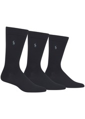 Ralph Lauren Polo Polo Ralph Lauren Men's 3-Pk. Supersoft Dress Socks - Wine