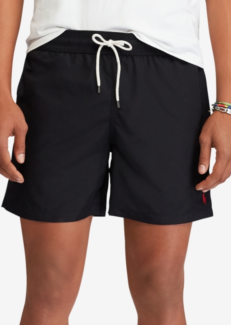 macys polo swim trunks