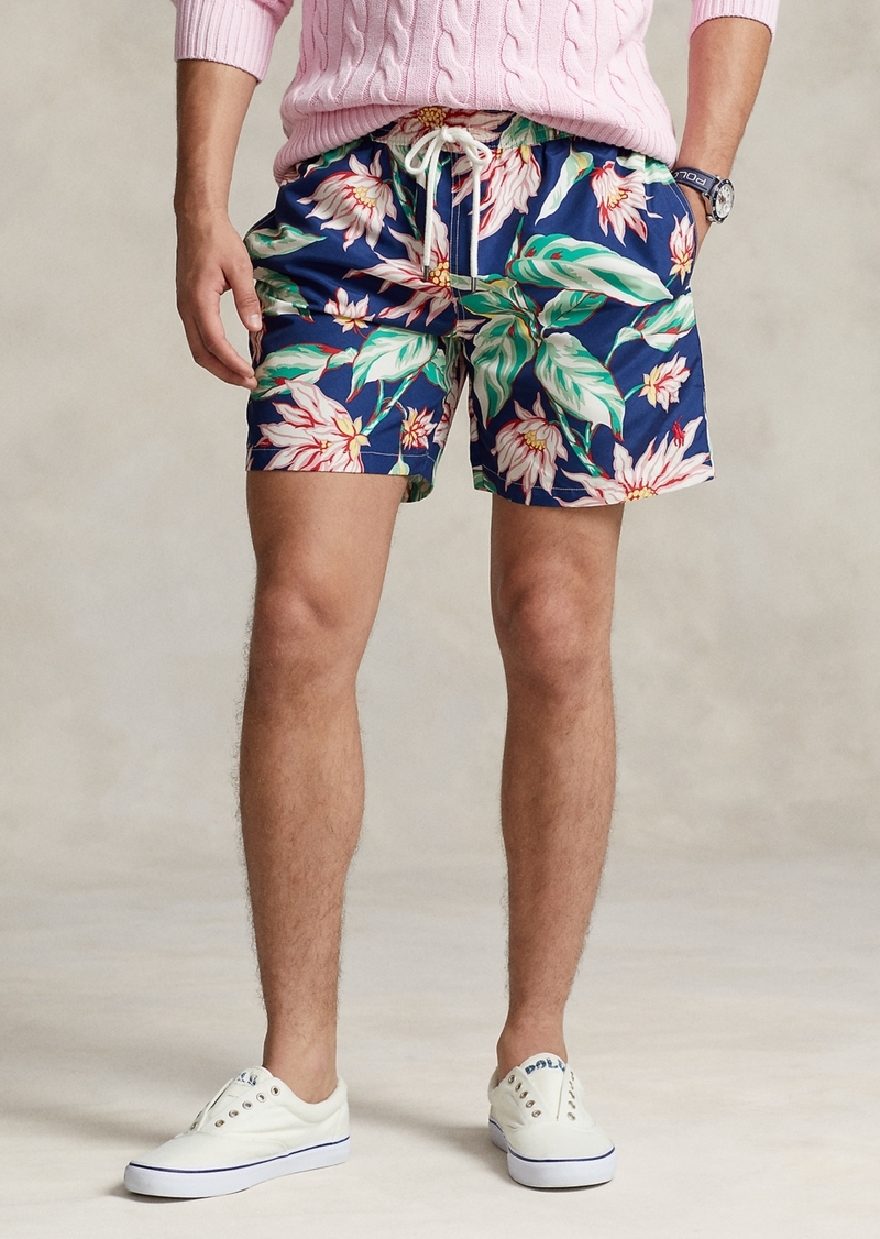 Ralph Lauren Polo Polo Ralph Lauren Men's 5.75-Inch Traveler Classic Swim Trunks - Belleville Floral