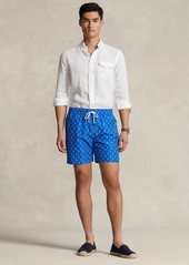 Ralph Lauren Polo Polo Ralph Lauren Men's Nautical Mesh-Lined Swim Trunks - Ocean Anchors