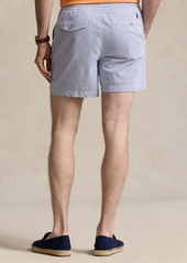 Ralph Lauren Polo Polo Ralph Lauren Men's 6-Inch Polo Prepster Seersucker Shorts - Blue Seersucker