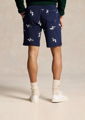 Ralph Lauren Polo Polo Ralph Lauren Men's 7.5-Inch P-Wing Terry Shorts - Cruise Navy P Wing Toss