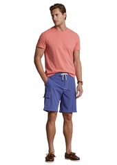 Ralph Lauren Polo Polo Ralph Lauren Men's 8-1/2-Inch Kailua Classic-Fit Swim Trunks - Red