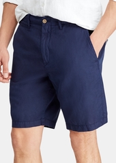 Ralph Lauren Polo "Polo Ralph Lauren Men's 8.5"" Straight-Fit Linen Cotton Chino Shorts - Navy"