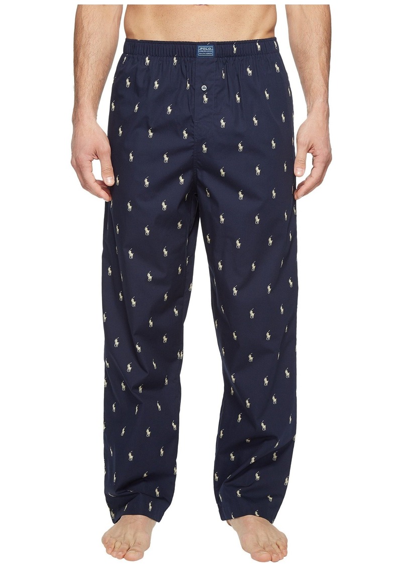 Ralph Lauren Polo POLO RALPH LAUREN Men's All Over Pony Sleep Pant Navy