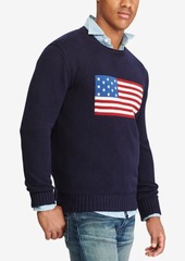 Ralph Lauren Polo Polo Ralph Lauren Men's American Flag Cotton Sweater