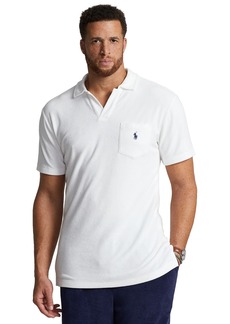 Ralph Lauren Polo Polo Ralph Lauren Men's Big & Tall Terry Polo Shirt - White