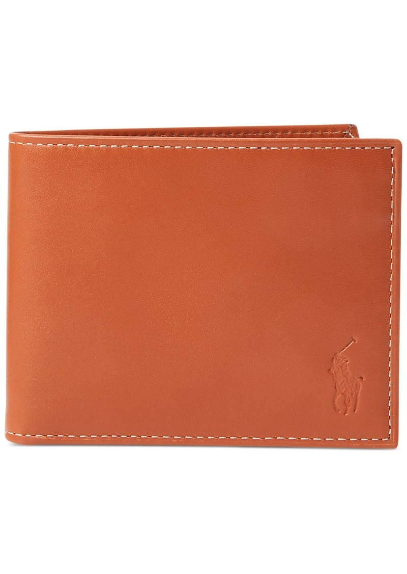 Ralph Lauren Polo Polo Ralph Lauren Men's Burnished Leather Passcase - Brown