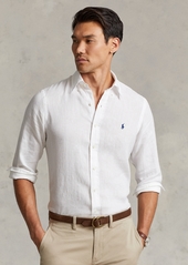 Ralph Lauren Polo Polo Ralph Lauren Men's Classic Fit Linen Shirt - Newport Navy