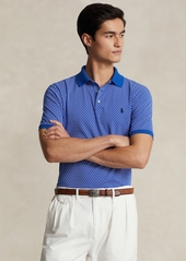 Ralph Lauren Polo Polo Ralph Lauren Men's Classic-Fit Patterned Soft Cotton Polo Shirt - Preppy Woodblock/summer Blue