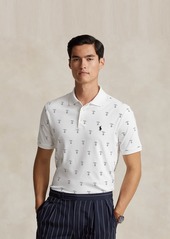 Ralph Lauren Polo Polo Ralph Lauren Men's Classic-Fit Patterned Soft Cotton Polo Shirt - High Tide Convo Ne Blue