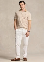 Ralph Lauren Polo Polo Ralph Lauren Men's Classic-Fit Soft Cotton Polo Shirt - Classic Camel/white