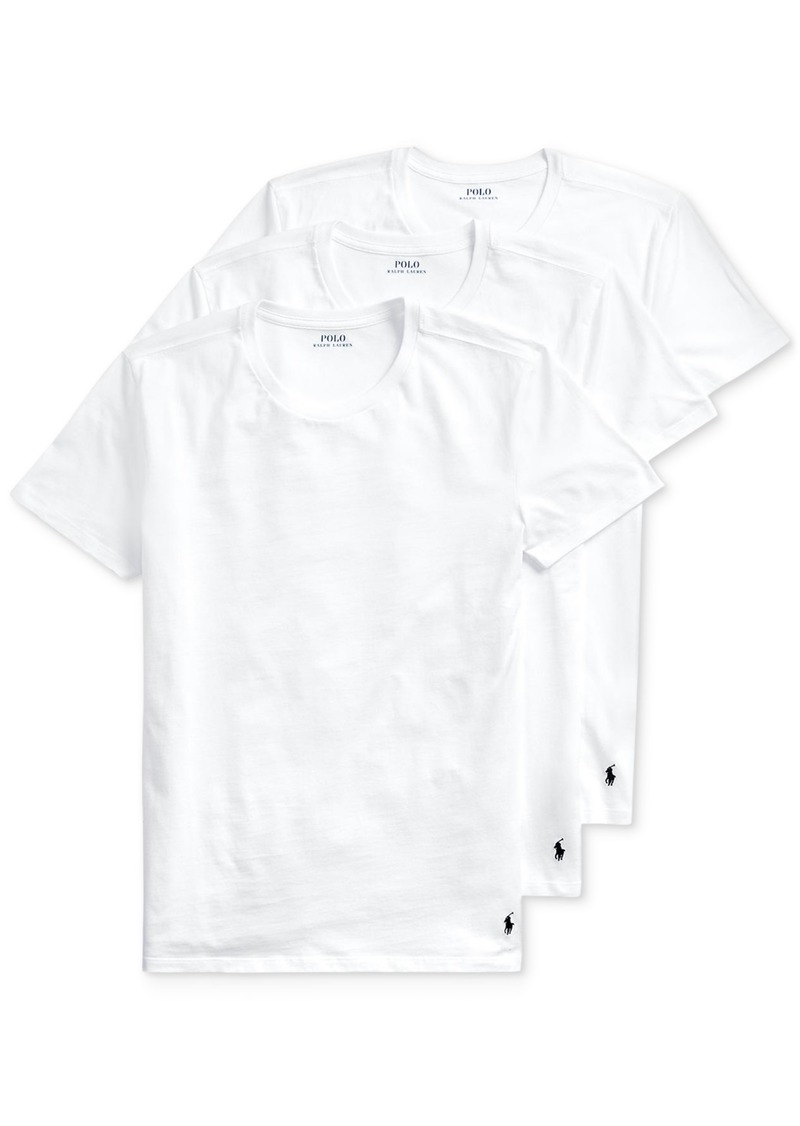 Ralph Lauren Polo Polo Ralph Lauren Men's Classic Undershirt 3-Pack - White
