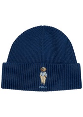 Ralph Lauren Polo Polo Ralph Lauren Men's Coastal Bear Beanie - Vessel Blue