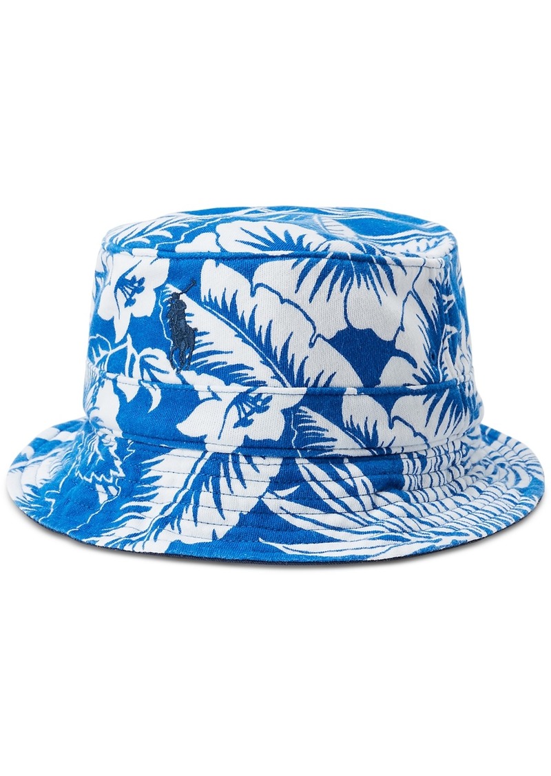 Ralph Lauren Polo Polo Ralph Lauren Men's Cotton-Blend Terry Bucket Hat - Monotone Tropical