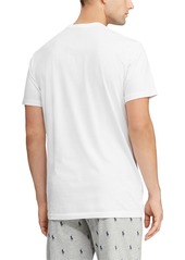 Ralph Lauren Polo Polo Ralph Lauren Men's Cotton Jersey Sleep Shirt - White