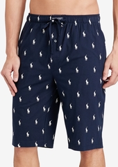 Ralph Lauren Polo Polo Ralph Lauren Men's Cotton Logo Pajama Shorts - Andover Heather