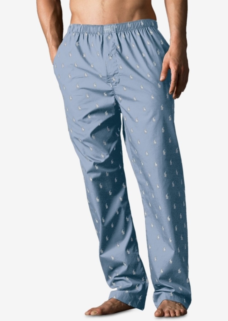 men's polo player pajama pants