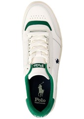Ralph Lauren Polo Polo Ralph Lauren Men's Court Sport Lace-Up Sneakers - Green/white