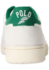 Ralph Lauren Polo Polo Ralph Lauren Men's Court Sport Lace-Up Sneakers - Green/white