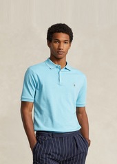 Ralph Lauren Polo Polo Ralph Lauren Men's Custom Slim Fit Soft Cotton Polo Shirt - Pastel Purple Heather