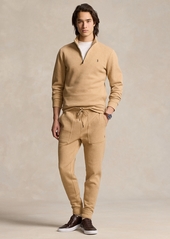 Ralph Lauren Polo Polo Ralph Lauren Men's Double-Knit Mesh Jogger Pants - Classic Camel Heather