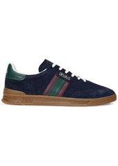 Ralph Lauren Polo Polo Ralph Lauren Men's Heritage Area Lace-Up Sneakers - NAVY/WINE/FOREST