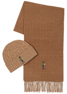 Ralph Lauren Polo Polo Ralph Lauren Men's Heritage Bear Boxed Gif, 2-Piece Set - Camel Check