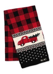Ralph Lauren Polo Polo Ralph Lauren Men's Knitted Truck Scarf - Red/black